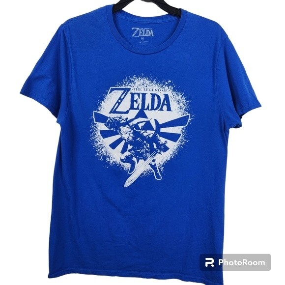 The Legend of Zelda Men's Short Sleeve Crewneck Graphic Tee Size Medium - Picture 1 of 6